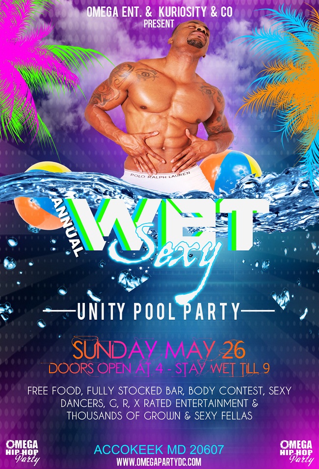 Annual Wet & Sexy Unity Mega Pool Party