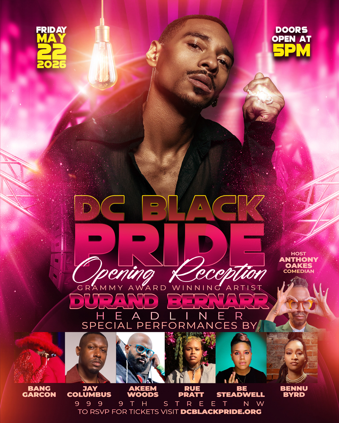 DC Black Pride Opening Reception