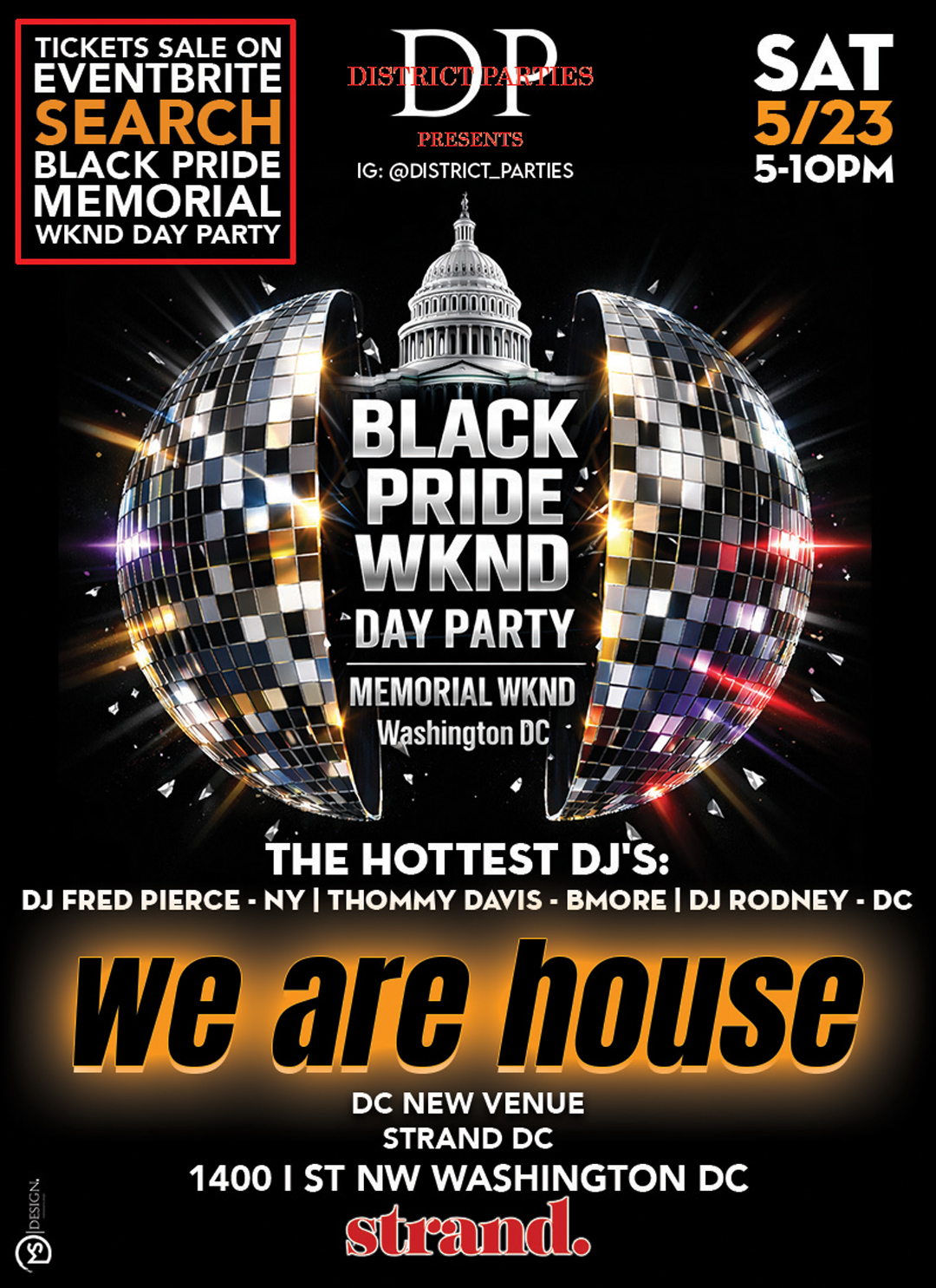 Black Pride Memorial Wknd Day Party