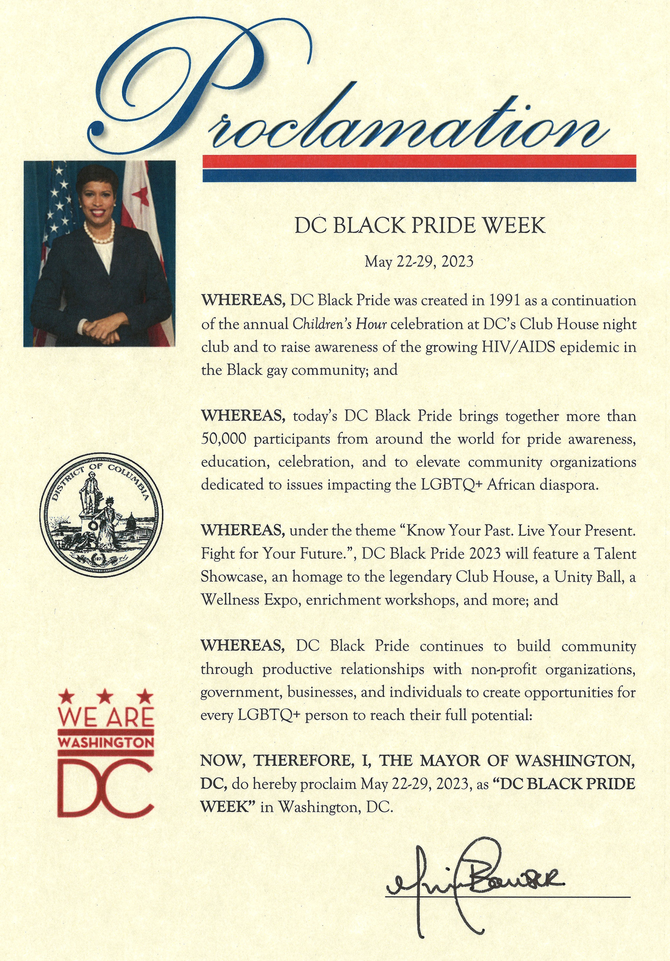 Mayor's Proclamation