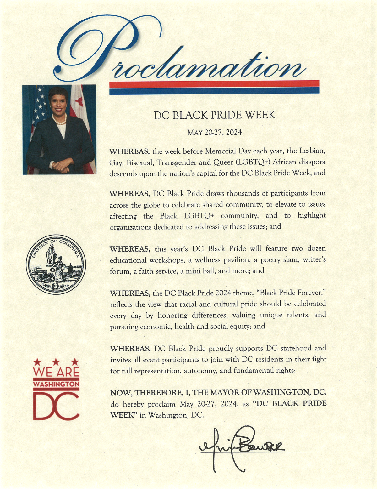 Mayor's Proclamation