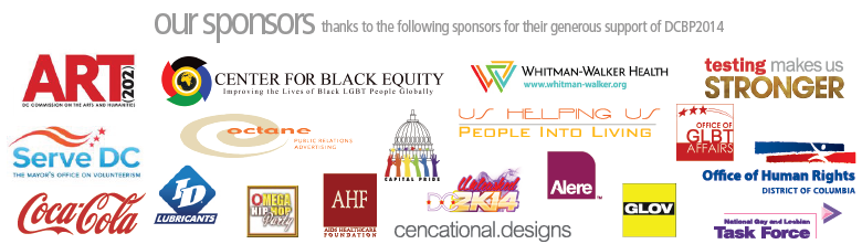 DCBP 2014 Sponsors