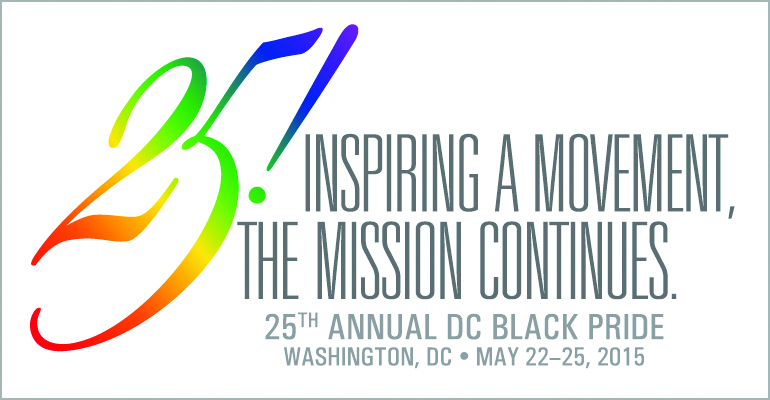 DC Black Pride 2015 theme mark