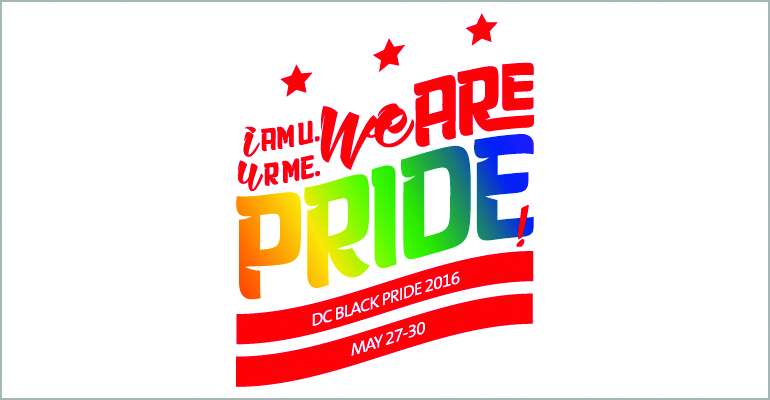 DC Black Pride 2016 theme mark