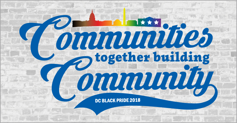 DC Black Pride 2018 theme mark