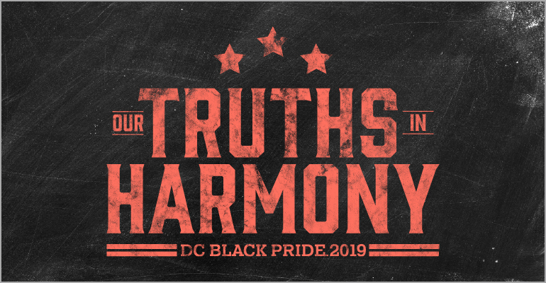 DC Black Pride 2019 theme mark