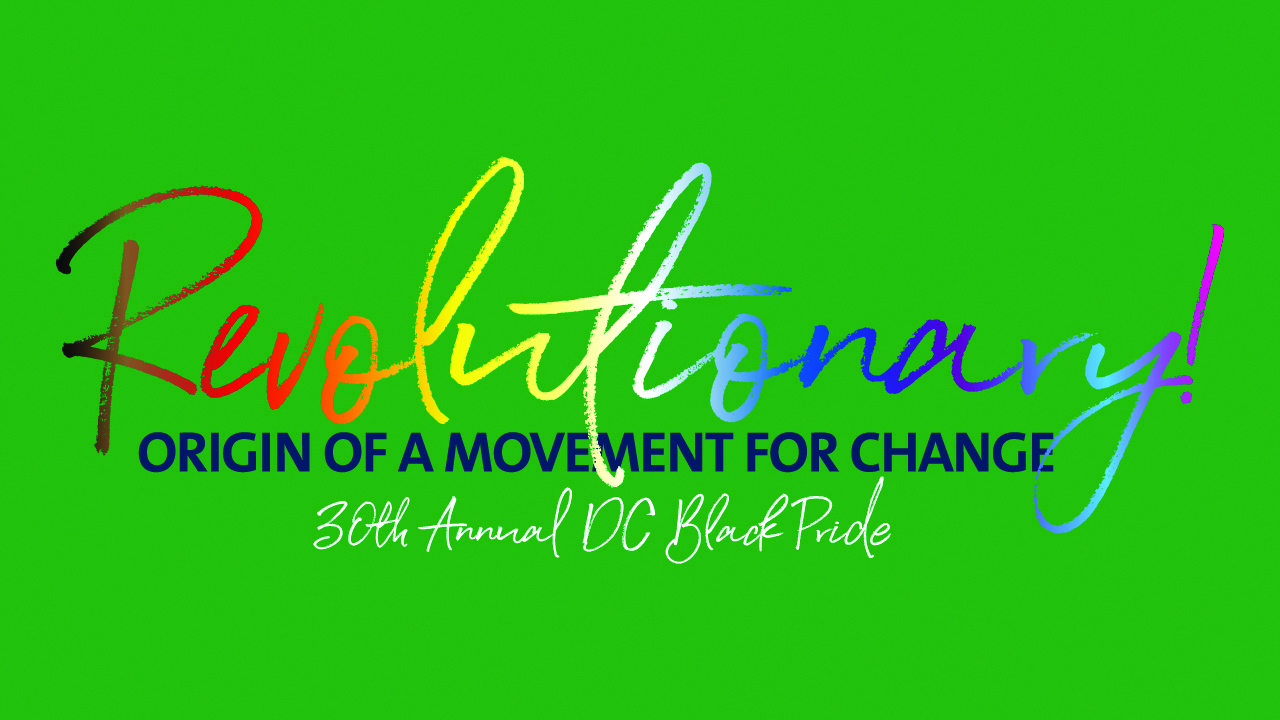 DC Black Pride 2020 theme mark