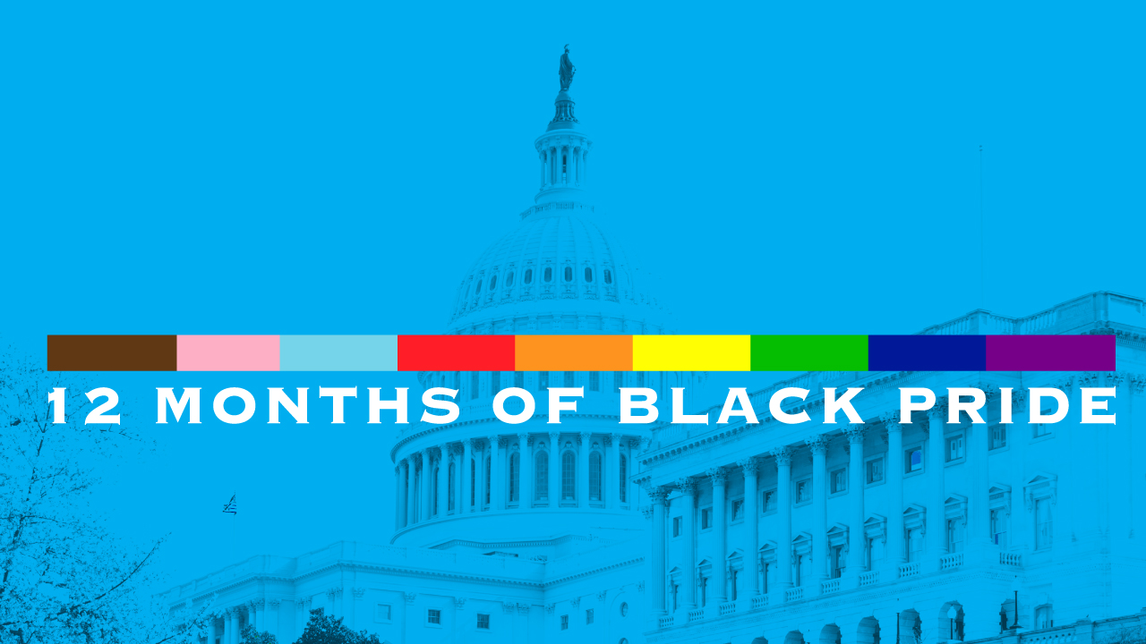 DC Black Pride 2021 theme mark