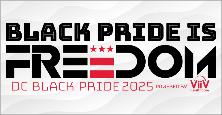 DC Black Pride 2025 theme mark